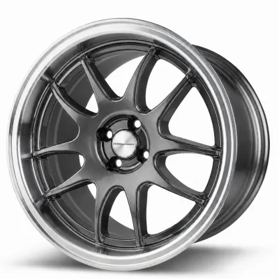 Llantas 17 5/114 8" ET 40 Grey Machined Lip