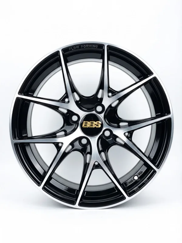 Llanta FC1022 Aro 15 Ancho 7.0 4/100 ET 35 Black Machine Face