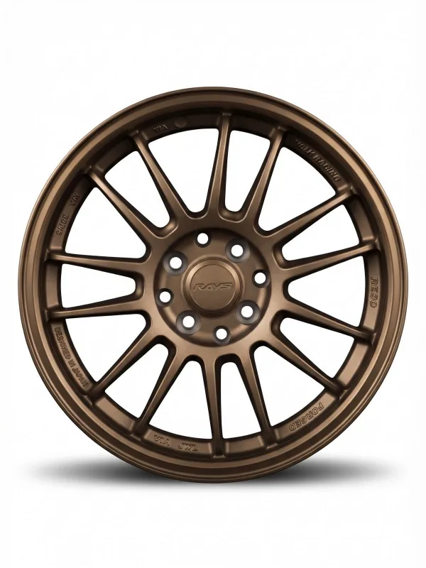Llantas FC1072 Aro 16 Ancho 7.0 4X100/114.3 ET 38 Bronze Machined Lip+Bronze Coating