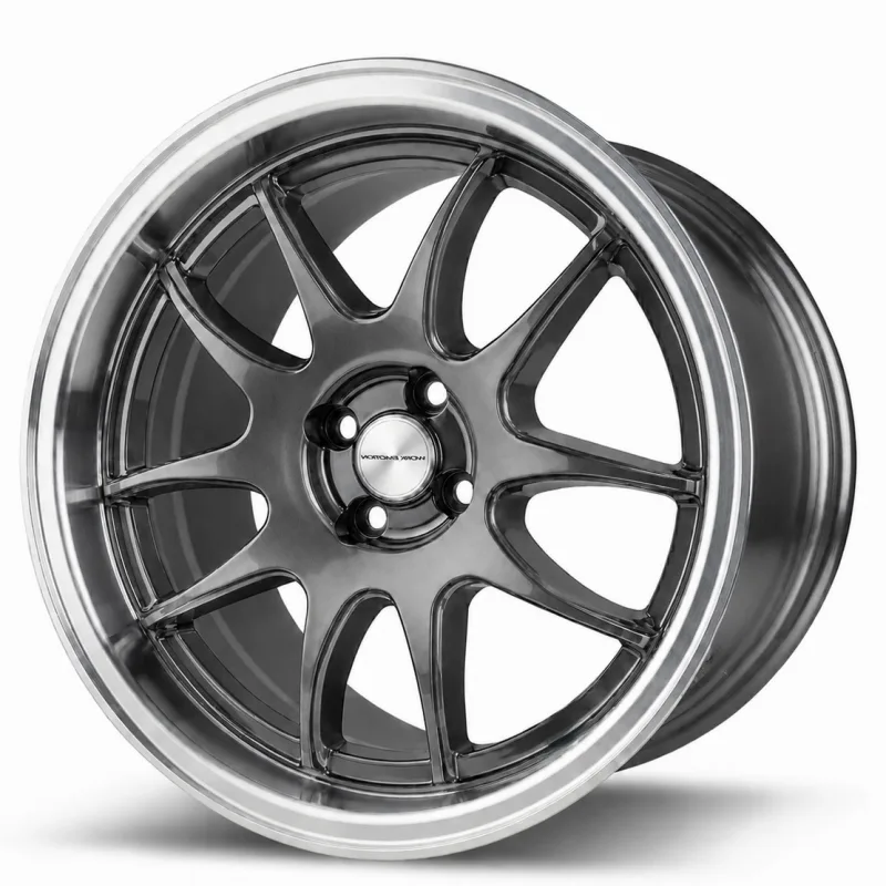 Llantas 17 5/114 8" ET 40 Grey Machined Lip